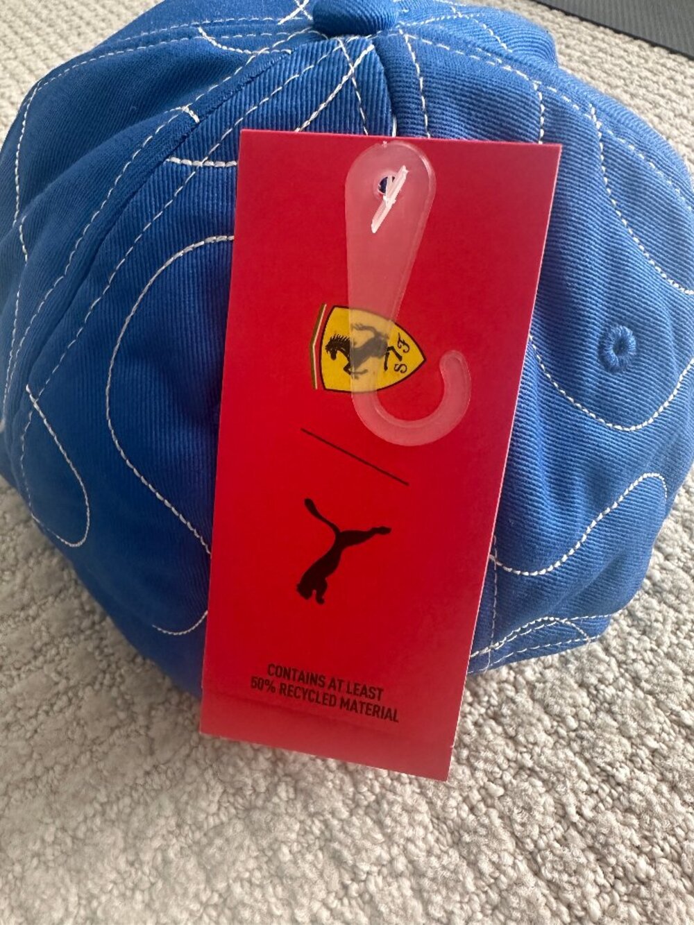 Ferrari Monza GP Blue Cap – Racing Team Style - Picture 6 of 7